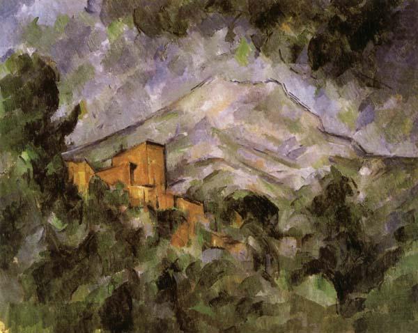 Paul Cezanne Mont Sainte-Victoire and Chateau Noir china oil painting image